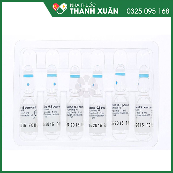 Biotine Bayer 0.5 bổ sung Biotin